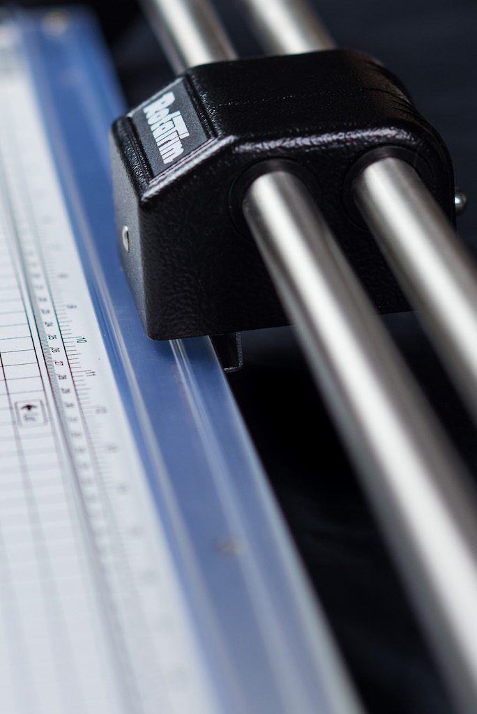 safely using a rotatrim paper cutter